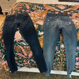 Two pair of size 26 jeans for one price! 👖👖